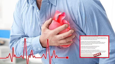 Heart Attack cough cpr