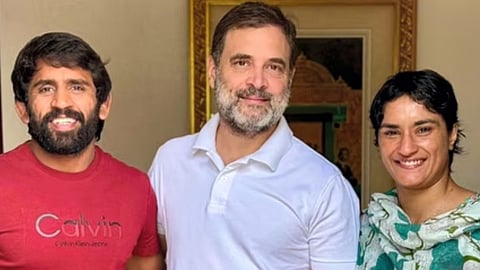 विनेश विधानसभेच्या मैदानात, काँग्रेसकडून हरियाणा निवडणुकीसाठी  उमेदवारांची यादी जाहीर, बजरंग पुनियाला मिळाली 'ही' मोठी जबाबदारी