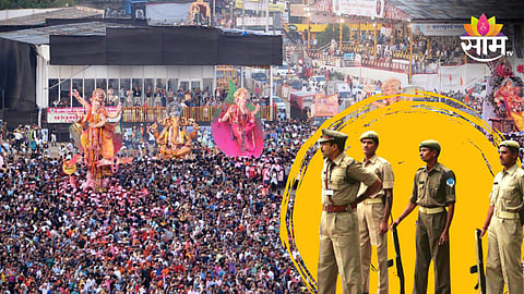 गणेशोत्सवादरम्यान पोलिसांना नाचण्यापासून मनाई 
