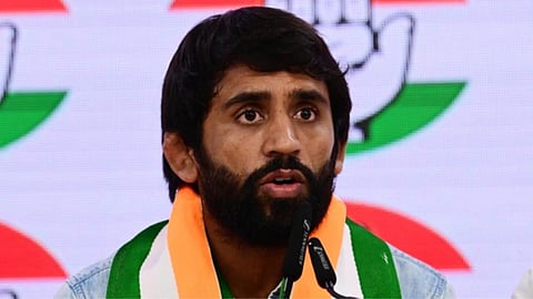 काँग्रेस जॉईन करताच कुस्तीपटू बजरंग पुनियाला जीवे मारण्याची धमकी 