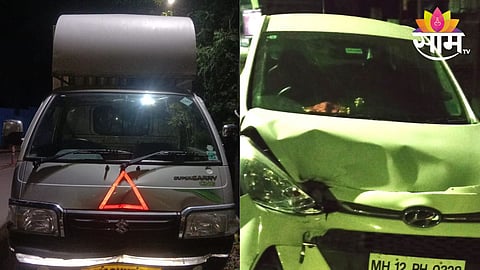 Pune Kothrud Pickup Accident
