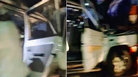 लातूरमध्ये कार आणि ट्रकचा भीषण अपघात, दोन महिलांसह तिघांचा जागीच मृत्यू