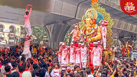 Ganpati Visarjan 2024: दिवस उजाडताच डी. जेचा दणका! मुंबई, पुण्यामध्ये विसर्जन मिरवणुका अद्यापही सुरु;  १८ तासांनी लालबागचा राजा गिरगाव चौपाटीवर दाखल