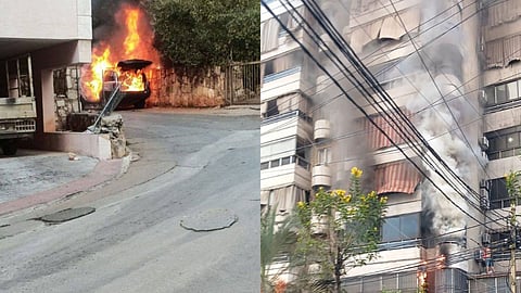 लेबनॉनमध्ये पुन्हा एकदा भीषण हल्ला, पेजर स्फोटांमागे कुणाचा हात? पाहा व्हिडिओ 