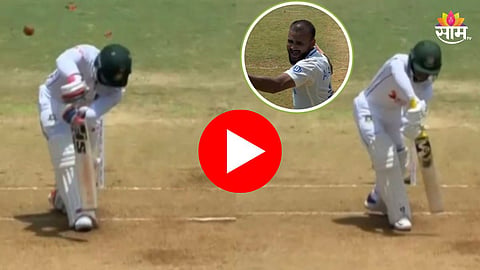 IND vs BAN 1st Test: W,W...आकाश 'दीप' पेटला! लागोपाठ 2 चेंडूंवर उडवल्या त्रिफळा; पाहा VIDEO