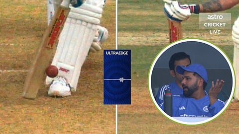 Virat Kohli Wicket:  विराट कोहली आऊट नव्हताच! मात्र एका चुकीमुळे माघारी परतावं लागलं, Rohit भडकला -VIDEO