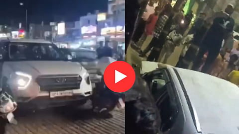 Lucknow Accident: सुसाट कार, मद्यधुंद चालक... ५ जणांना चिरडले, अनेक वाहनांना उडवले; भयंकर अपघाताचा VIDEO 