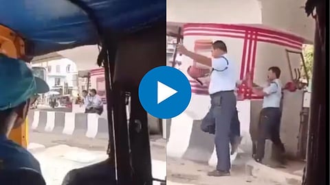  Traffic Police Fighting Video