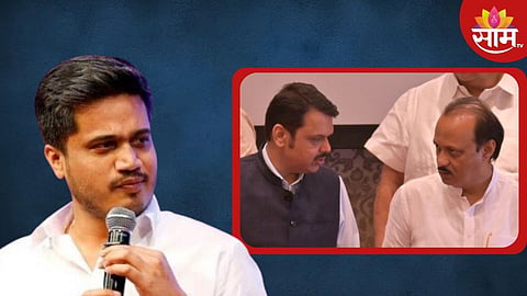 भाजप - अजित पवार गटाचे अनेक नेते संपर्कात, रोहित पवार यांच्या दाव्याने वाढलं महायुतीचं टेन्शन?