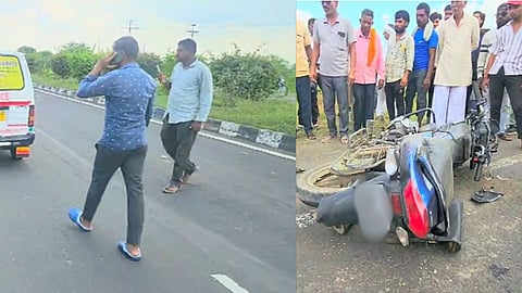  नागपुरात भीषण अपघात; भरधाव वाहनाच्या धडकेत बाप-लेकासहित तिघांचा मृत्यू