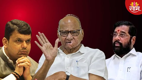भाजपला दे धक्का! हर्षवर्धन पाटलांच्या हाती तुतारी; आणखी धक्के बसणार, शरद पवारांचा महायुतीला इशारा