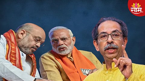 स्वराज्यासाठी महाराजांनी सुरत लुटली, हे दोन ठग महाराष्ट्र लुटत आहेत: उद्धव ठाकरे 