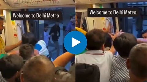 Delhi Metro Viral Video