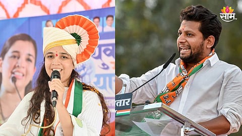 Maharashtra Politics: 'खबरदार! बापाविषयी बोलाल तर..', बाळासाहेब थोरातांच्या लेकीने भाषण गाजवलं, सुजय विखेंना सज्जड दम दिला