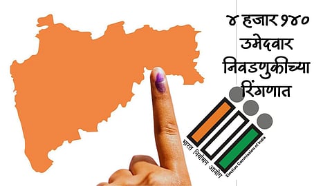 Maharashtra Election: राज्यातील २८८ विधानसभा मतदारसंघात ४ हजार १४०उमेदवार निवडणुकीच्या रिंगणात 