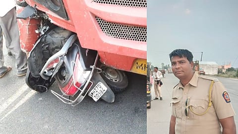 CM योगींच्या बंदोबस्तावरून परतताना पोलिसाचा अपघातात मृत्यू 