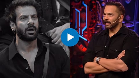 Rohit Shetty Angry On Karan Veer Mehra
