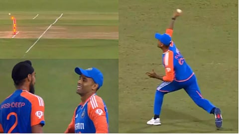 Suryakumar Yadav Throw