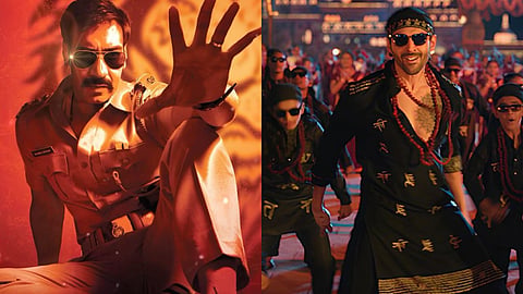Singham Again Vs Bhool Bhulaiyaa 3 Box Office Collection