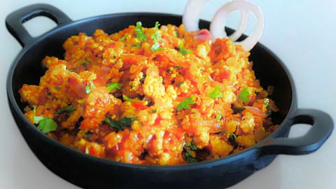 Besan Bhurji recipe 