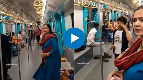 Mumbai Metro Viral Video