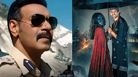 Singham Again Vs Bhool Bhulaiyaa 3  Box Office Collection Day 13 