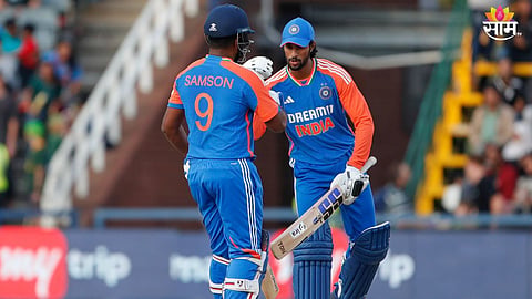 IND vs SA:पैसा वसूल मॅच! संजू - तिलकची शतकं; भारताने उभारला रेकॉर्ड ब्रेकिंग स्कोअर