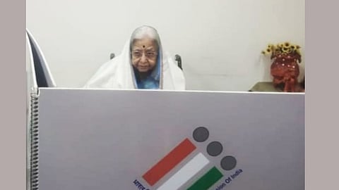 Pratibha Patil Voting