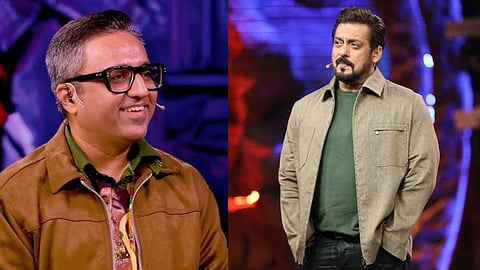 Salman grilled ashneer on the sets of big boss