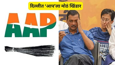 दिल्लीत 'आप'ला मोठा झटका; बड्या नेत्याने मंत्रिपद सोडलं, पक्षाचा राजीनामाही दिला