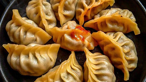 crispy momos at home: