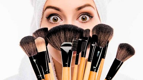 makeup brushes use