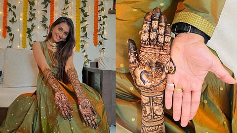 Reshma Shinde Mehendi Ceremony