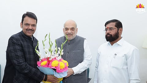 Eknath Shinde, CM Devendra Fadnavis , Amit Shah