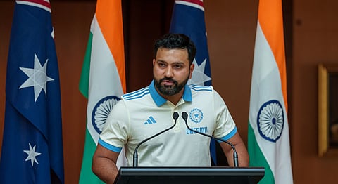 Rohit Sharma impressive entry