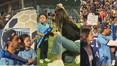 Ranbir Kapoor  Daughter Viral Video