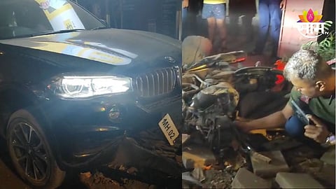BMW Car Accident at Mumbai