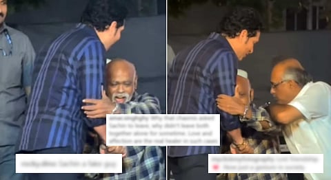 Vinod Kambli and Sachin Tendulkar