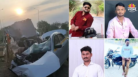 Latur Accident: मित्र पोलिस झाल्याचा आनंद, पार्टी करायला गेले पण परत आलेच नाहीत; ४ जीवलग मित्रांचा दुर्दैवी मृत्यू