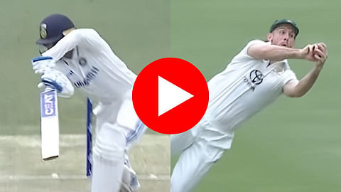 IND vs AUS: एकच नंबर! मार्शने हवेत डाईव्ह मारत घेतला सुपरमॅन स्टाईल कॅच; गिल झाला शॉक, VIDEO