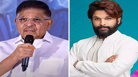 Allu arjun and allu arvind