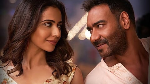AJAY DEVGAN AND RAKULPREET SINGH