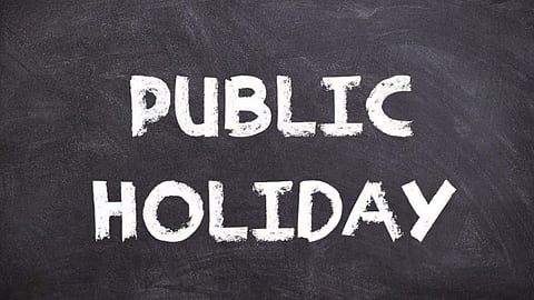  Public Holidays