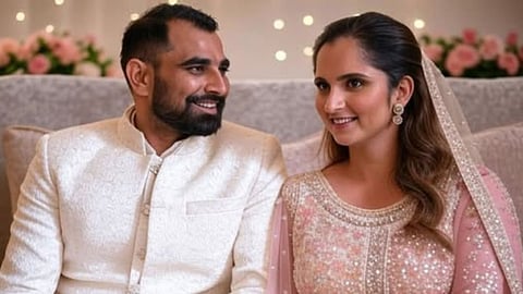 Sania Mirza and Mohammed Shami