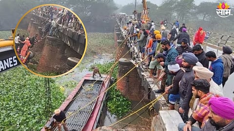 ५० प्रवाशांना घेऊन जाणारी बस नाल्यात कोसळली; 8 जणांचा मृत्यू 