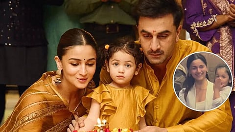 Alia bhatt ranbir kapoor and raha kapoor