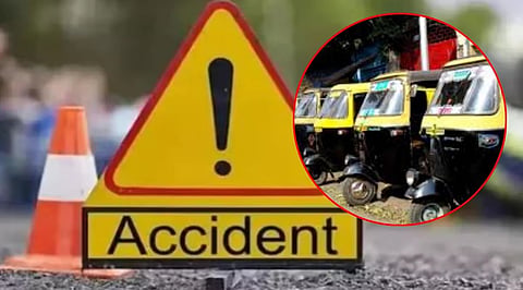 Rickshaw Accident in Nagpur