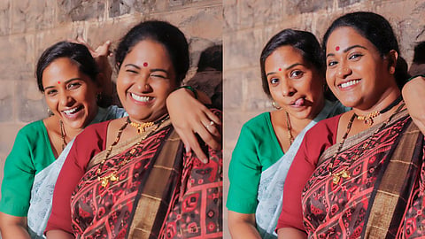 Veena Jamkar and Vanita Kharat