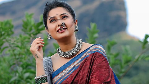 Prajakta Mali Traditional Look Photos