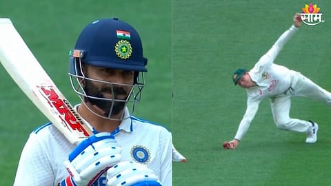 IND vs AUS: विराटच्या विकेटवरुन पेटला वाद! स्मिथने कॅच घेतला, पण पुढे नेमकं काय घडलं? 